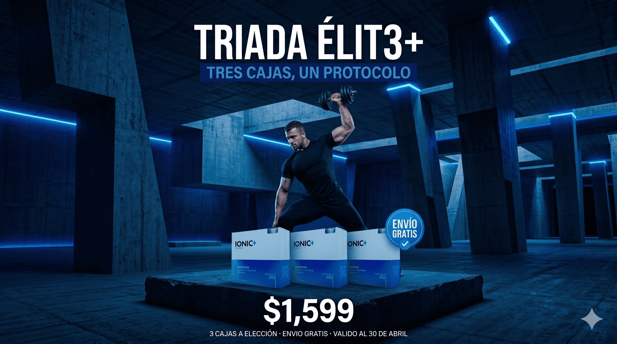 3 Cajas por $1,599